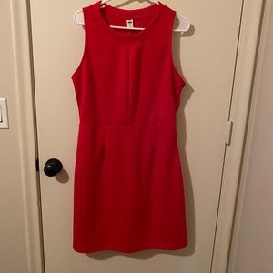 Old Navy sleeveless red dress - L